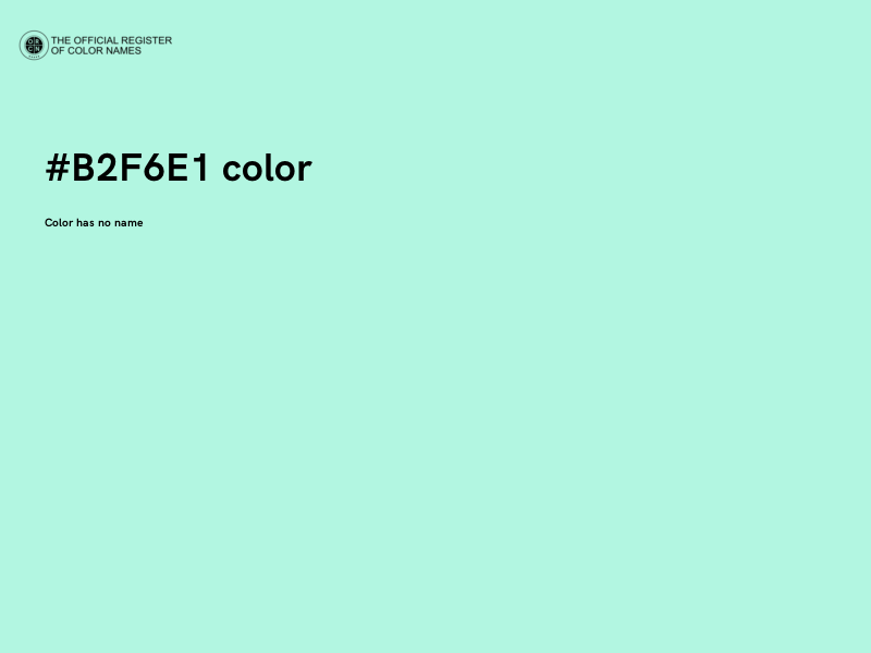 #B2F6E1 color image