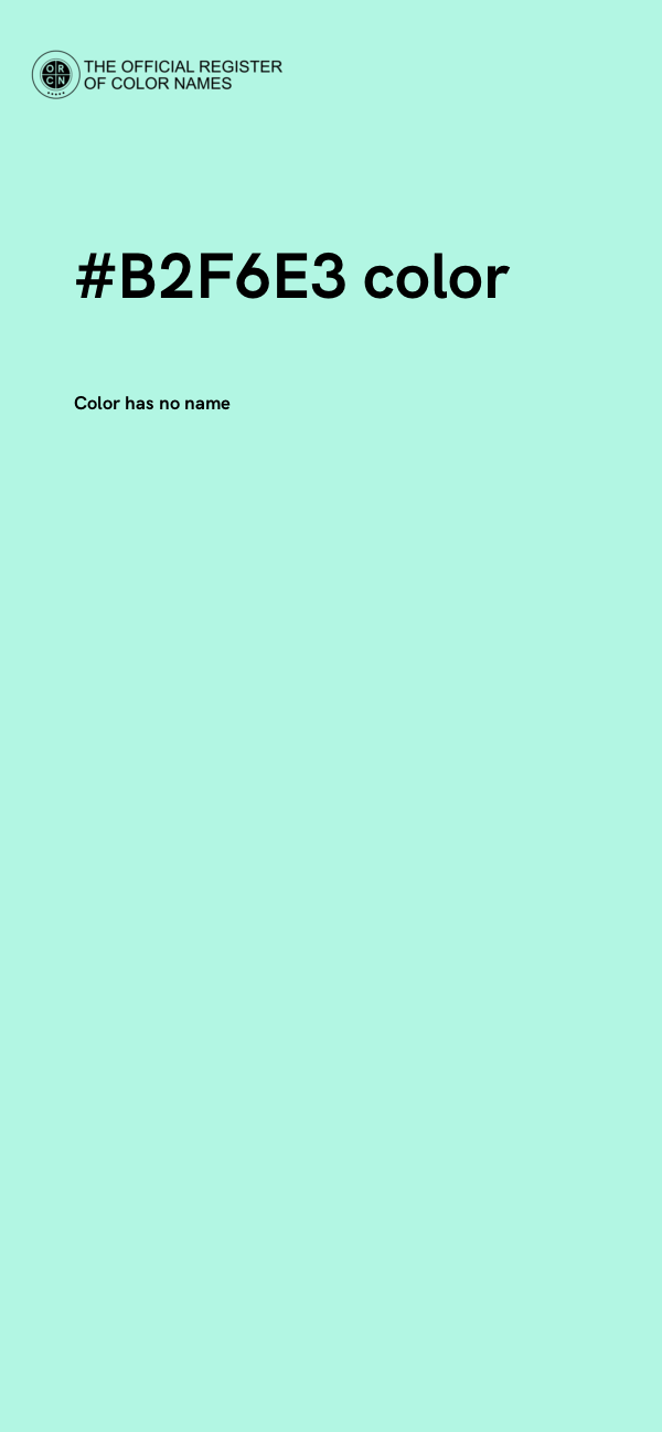 #B2F6E3 color image