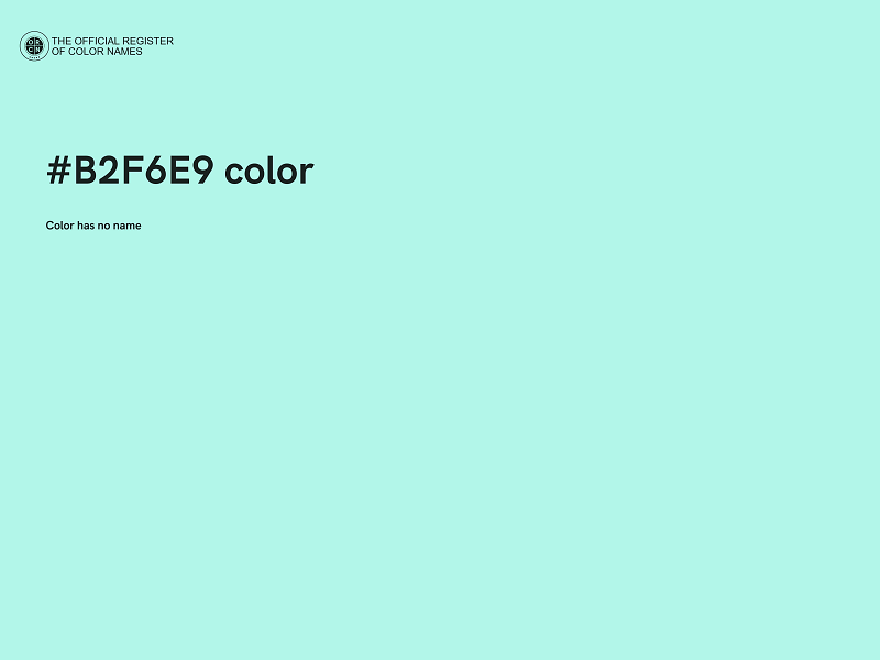 #B2F6E9 color image
