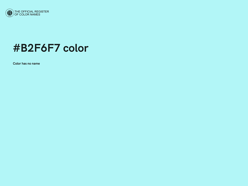 #B2F6F7 color image