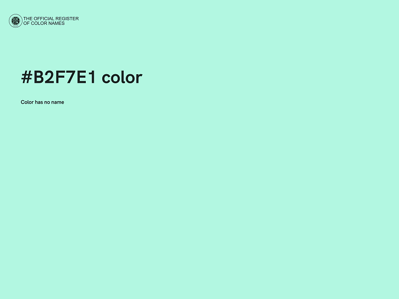 #B2F7E1 color image