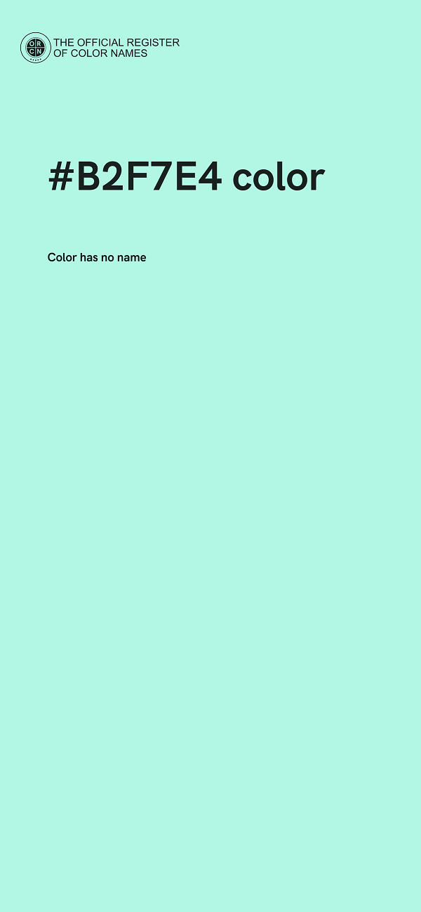 #B2F7E4 color image