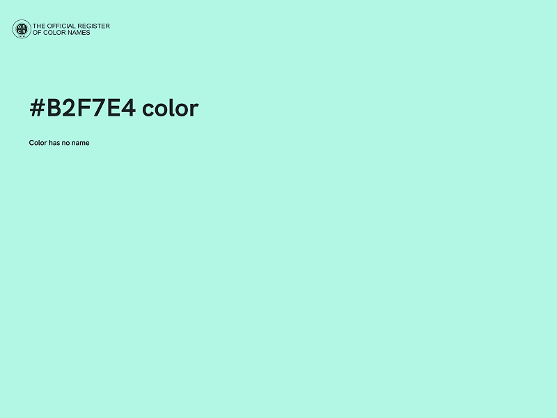 #B2F7E4 color image