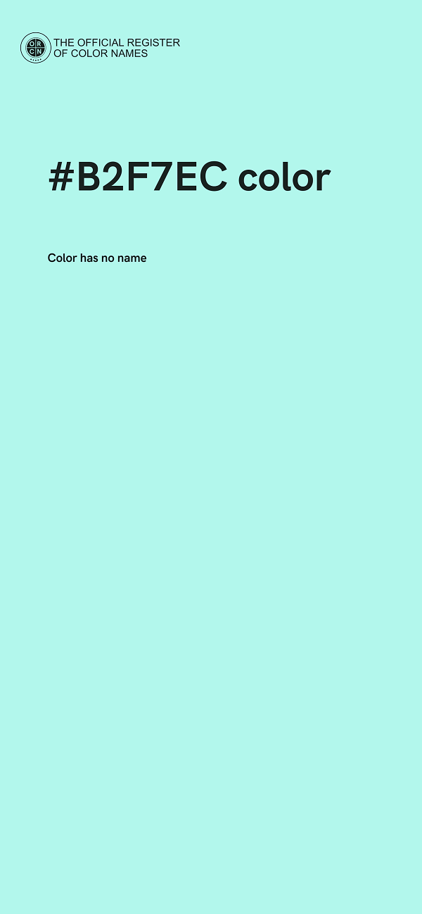#B2F7EC color image