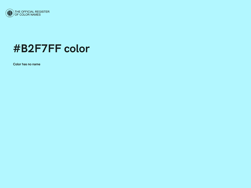 #B2F7FF color image