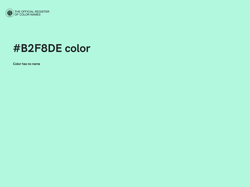 #B2F8DE color image