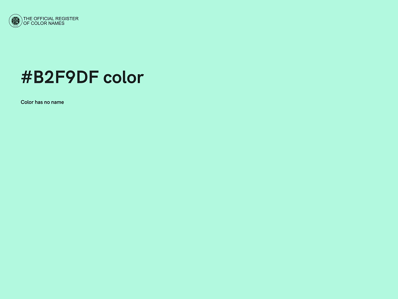 #B2F9DF color image