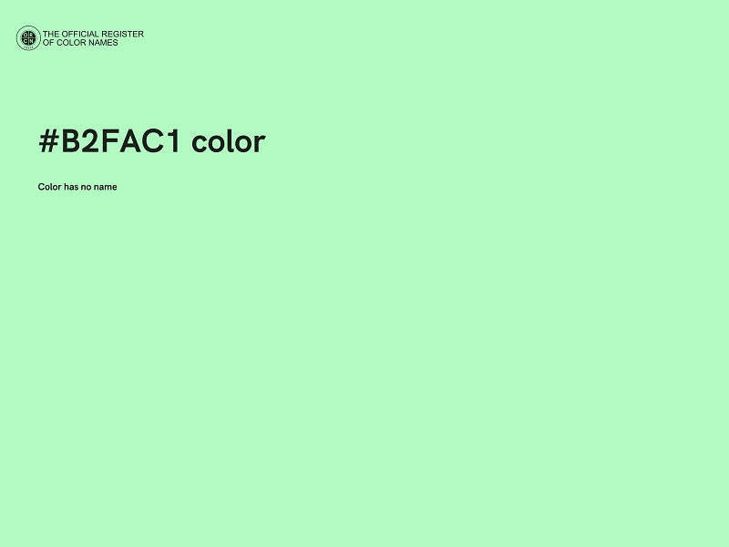 #B2FAC1 color image