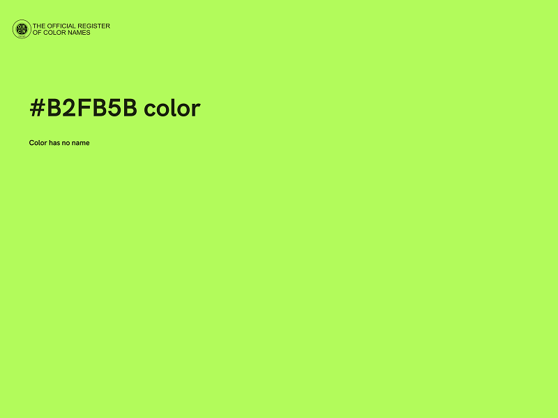 #B2FB5B color image