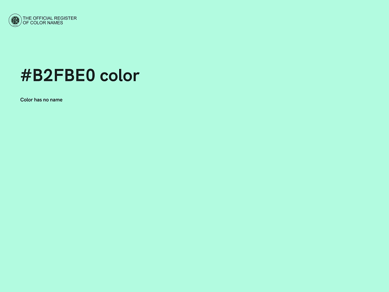 #B2FBE0 color image