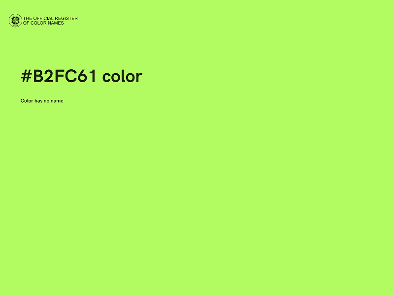 #B2FC61 color image