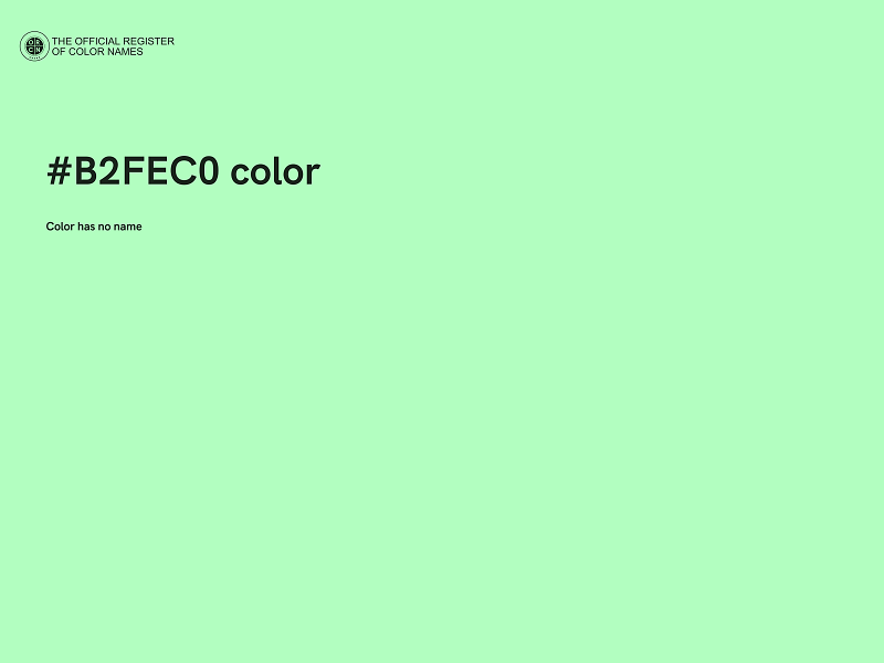 #B2FEC0 color image