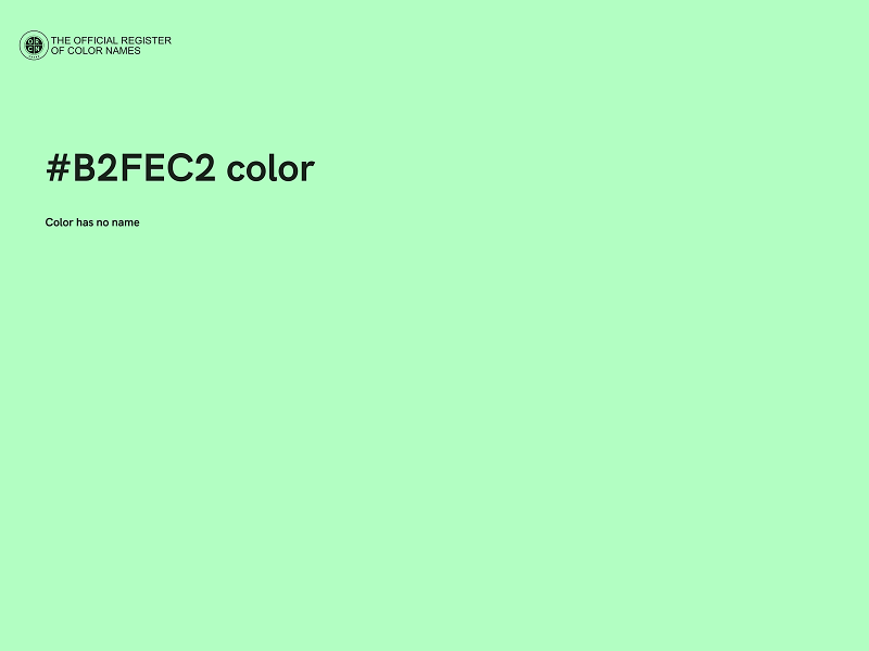 #B2FEC2 color image