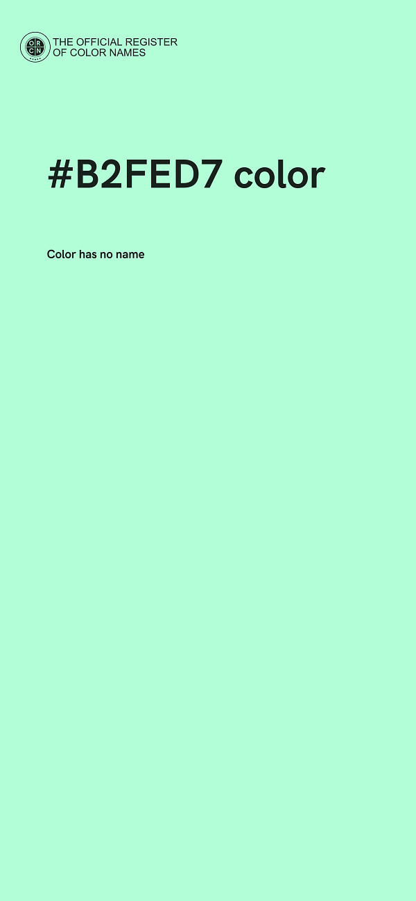 #B2FED7 color image