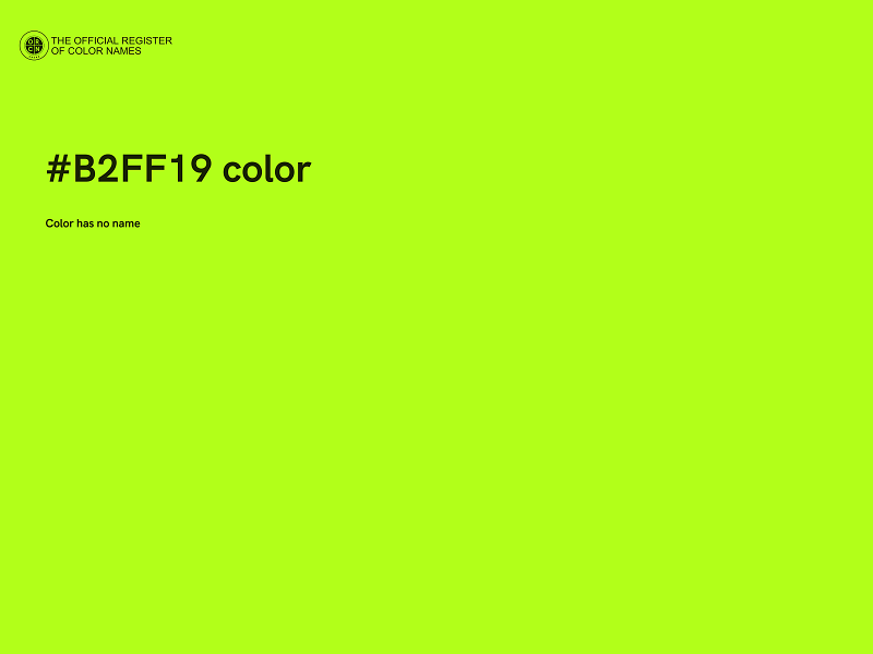 #B2FF19 color image