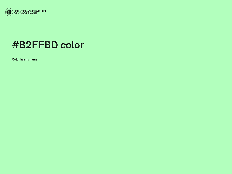 #B2FFBD color image