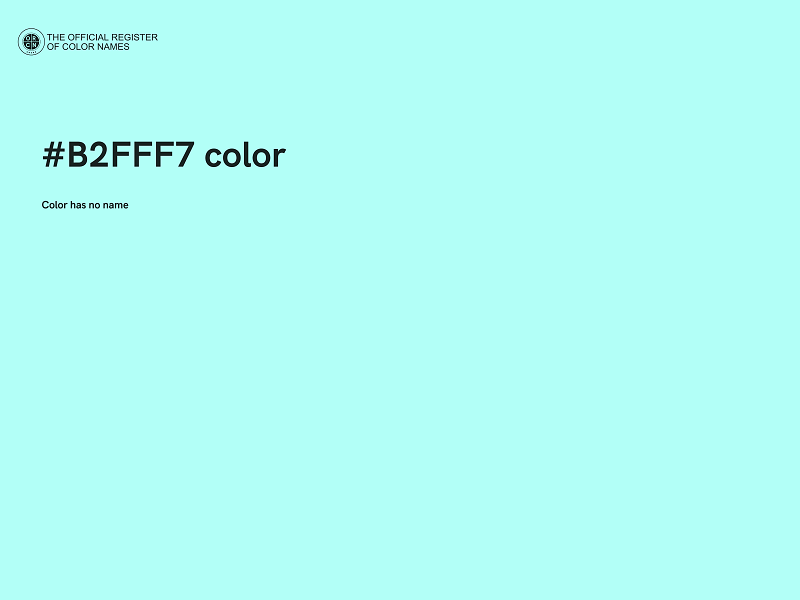 #B2FFF7 color image