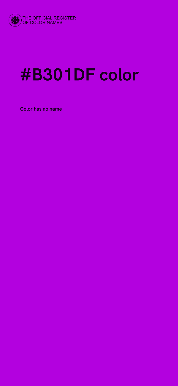 #B301DF color image