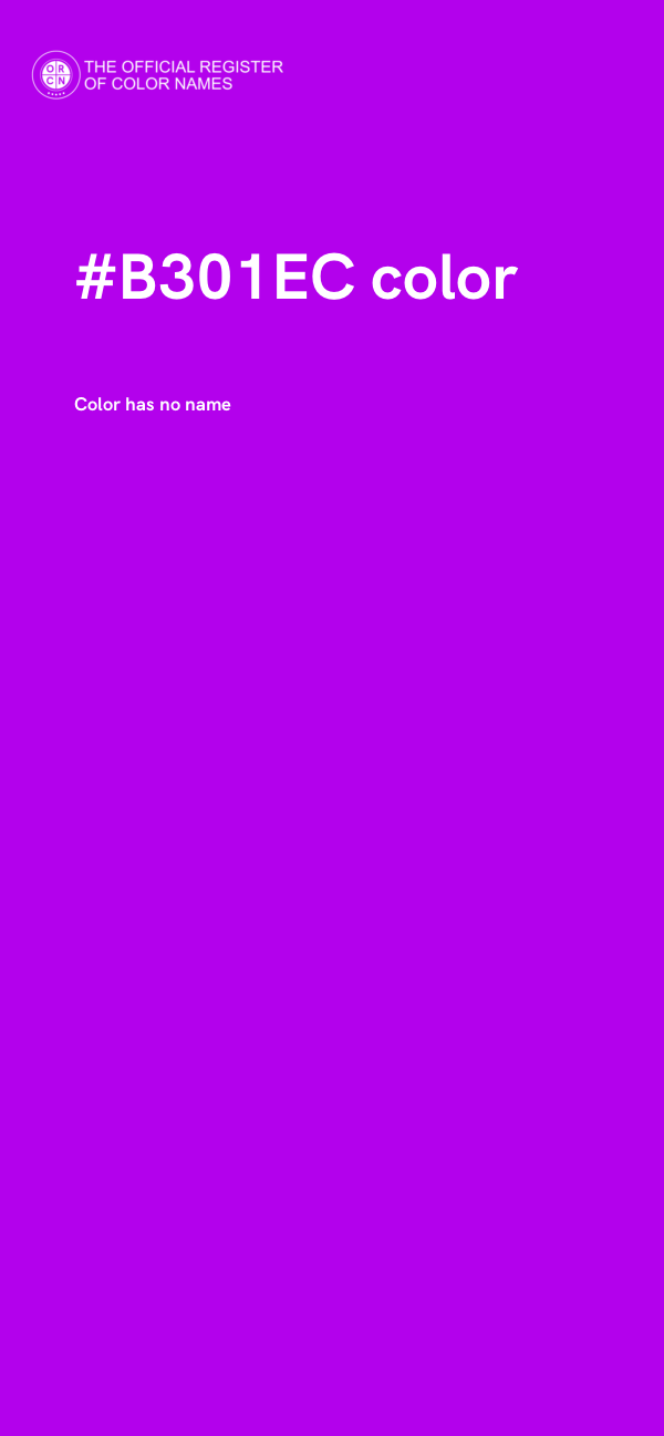 #B301EC color image