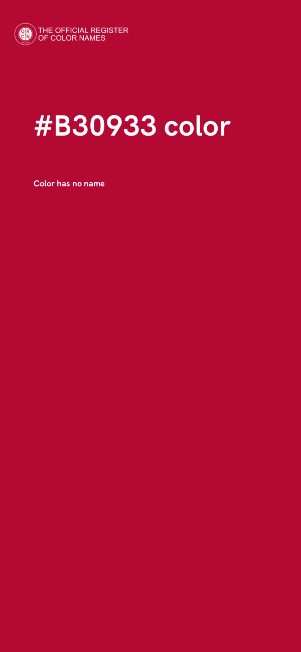 #B30933 color image