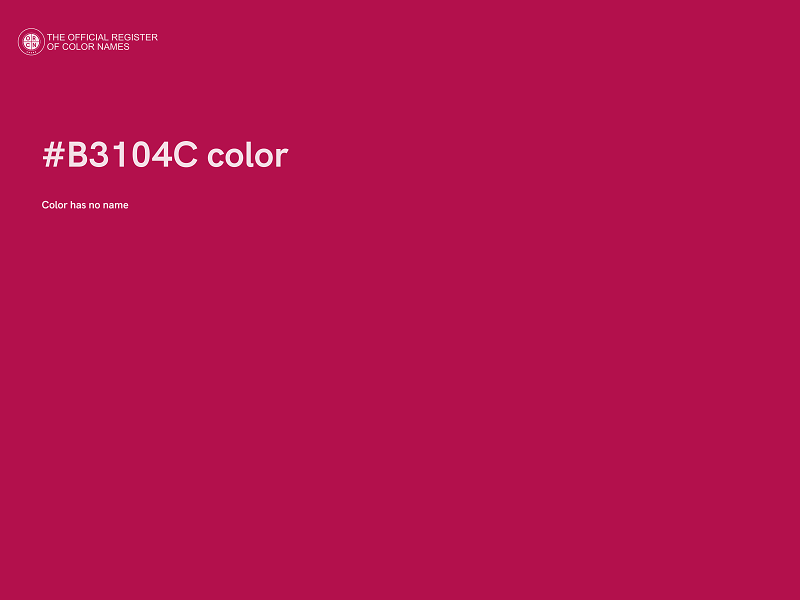 #B3104C color image