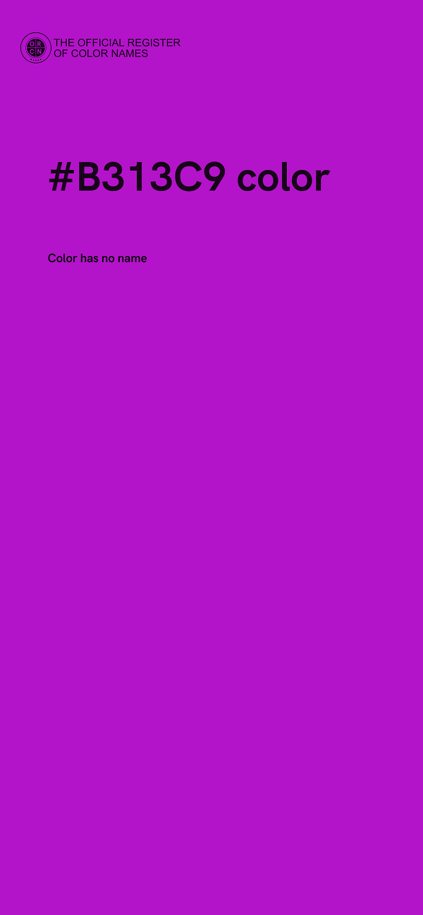 #B313C9 color image