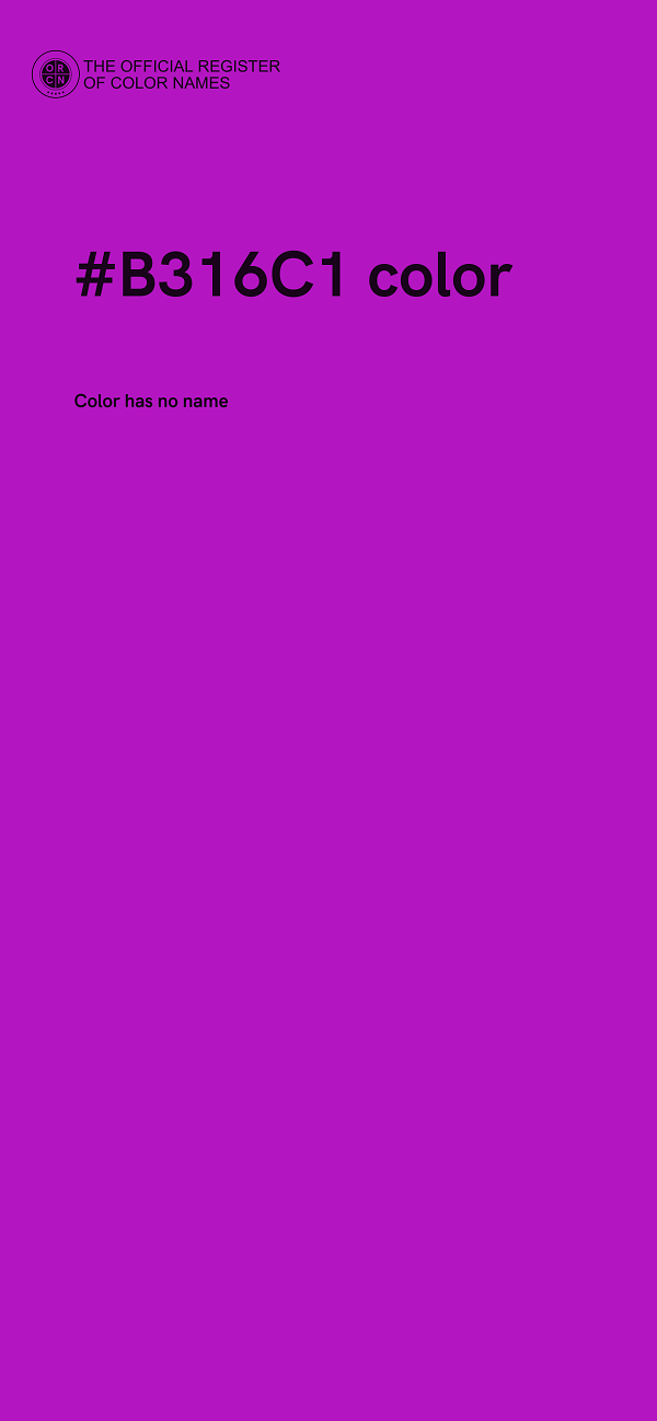 #B316C1 color image
