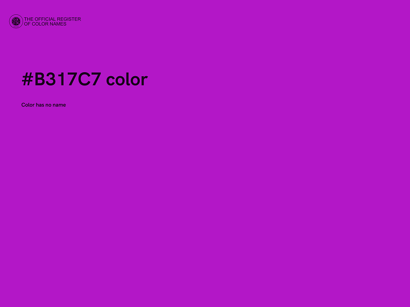 #B317C7 color image