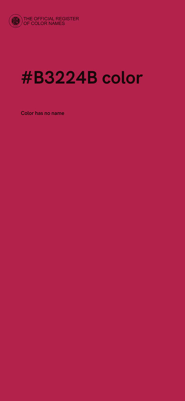 #B3224B color image