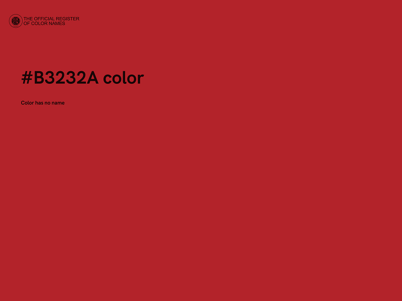 #B3232A color image