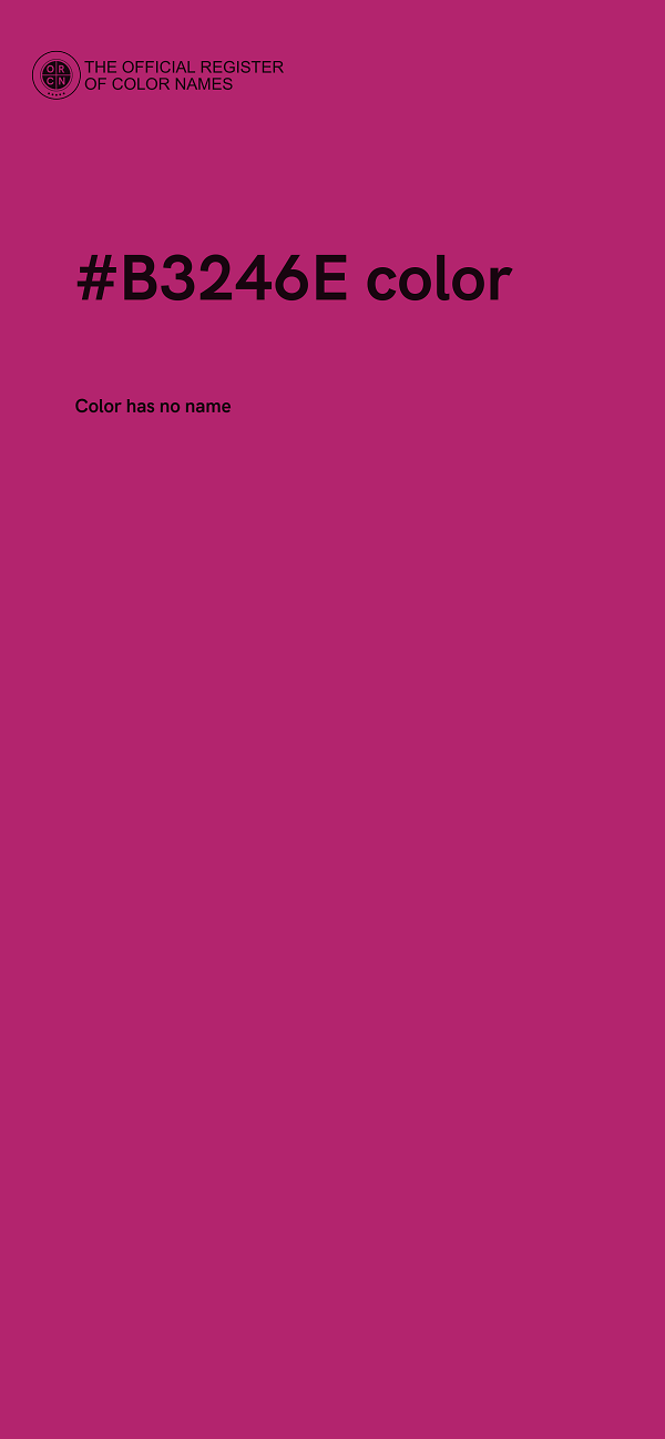 #B3246E color image