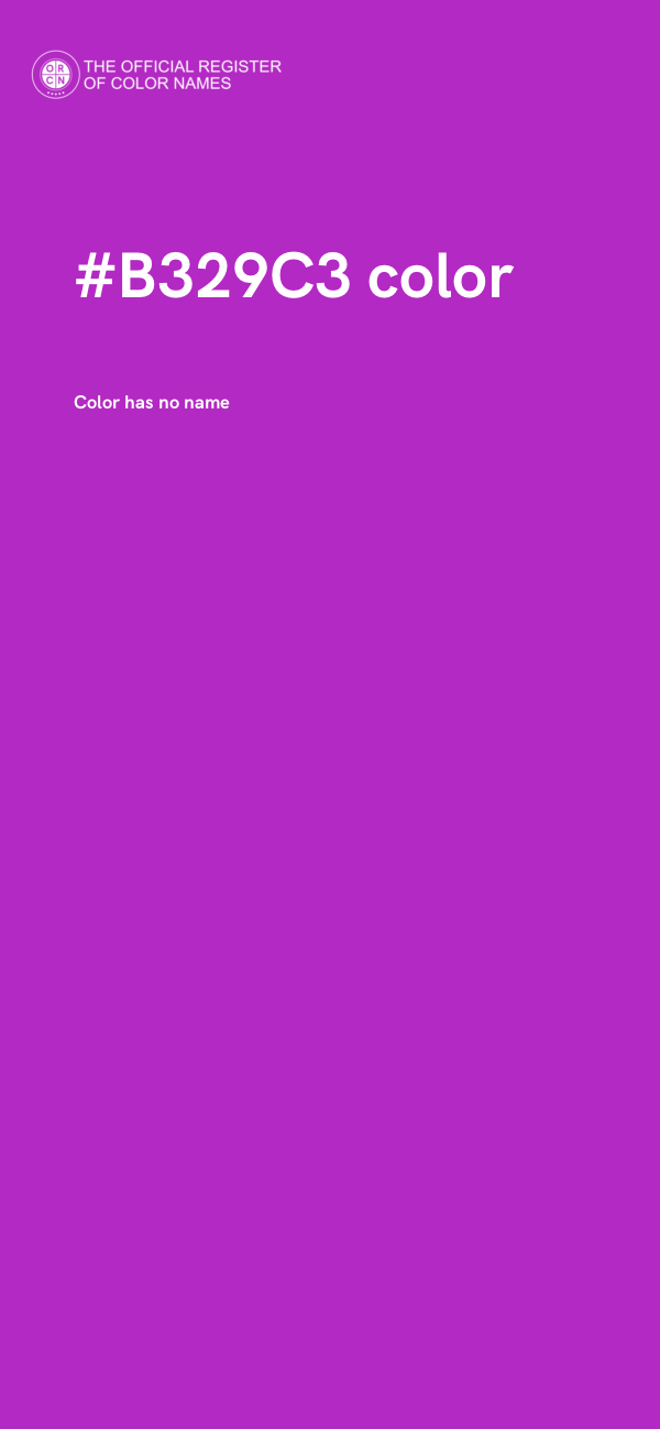 #B329C3 color image