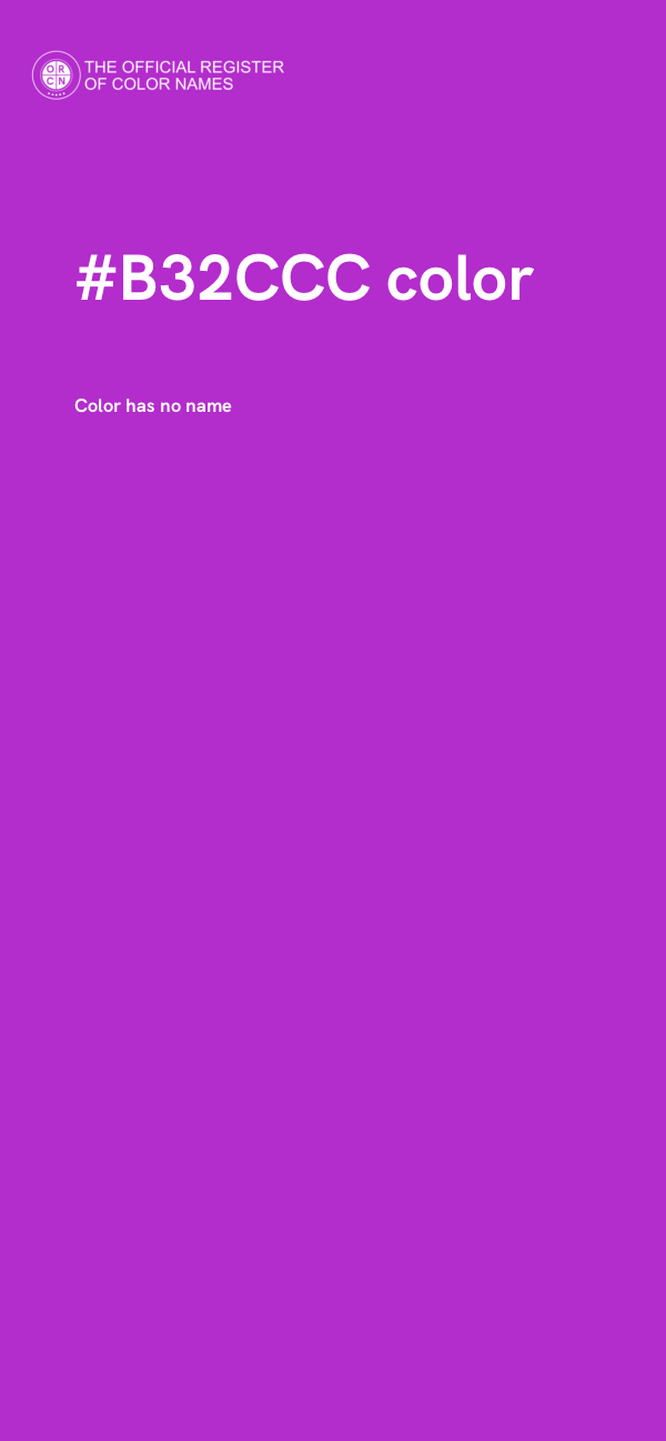 #B32CCC color image