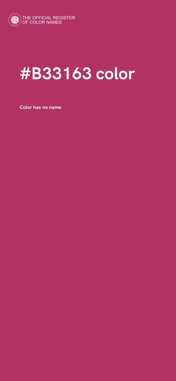 #B33163 color image