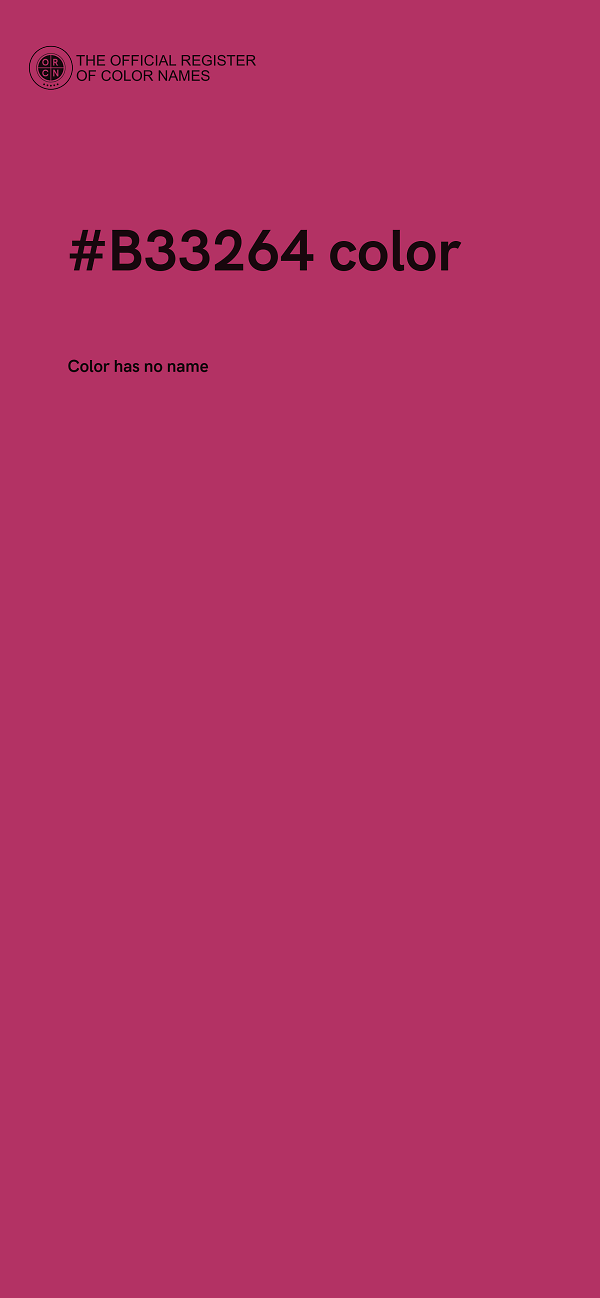#B33264 color image