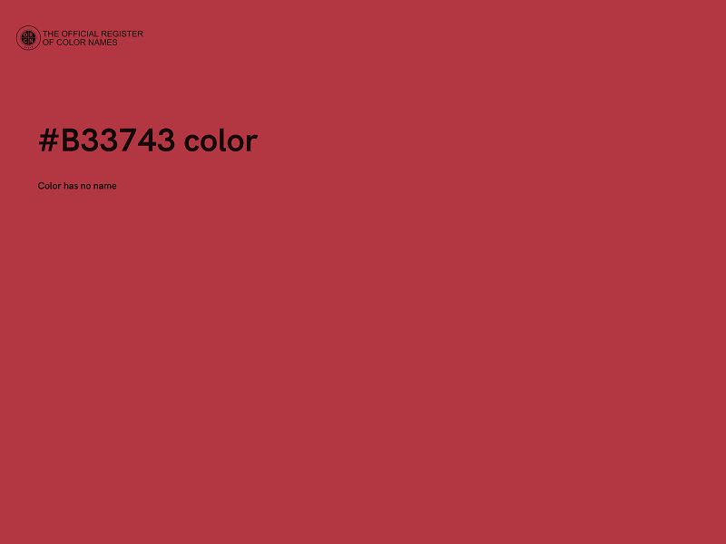 #B33743 color image