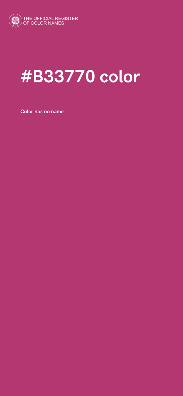 #B33770 color image