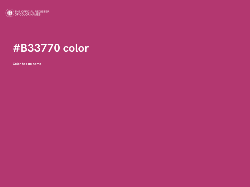#B33770 color image