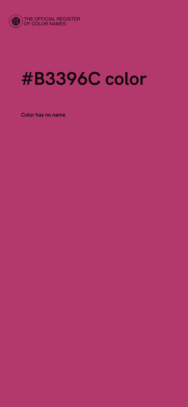 #B3396C color image