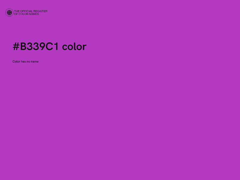 #B339C1 color image