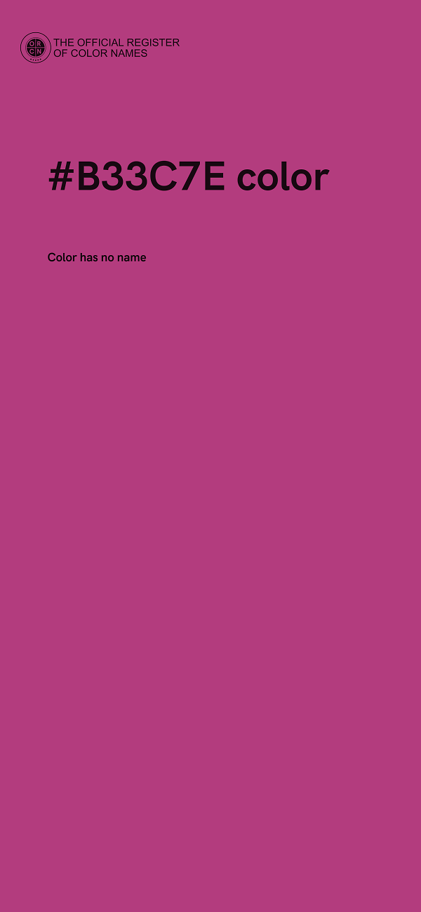 #B33C7E color image