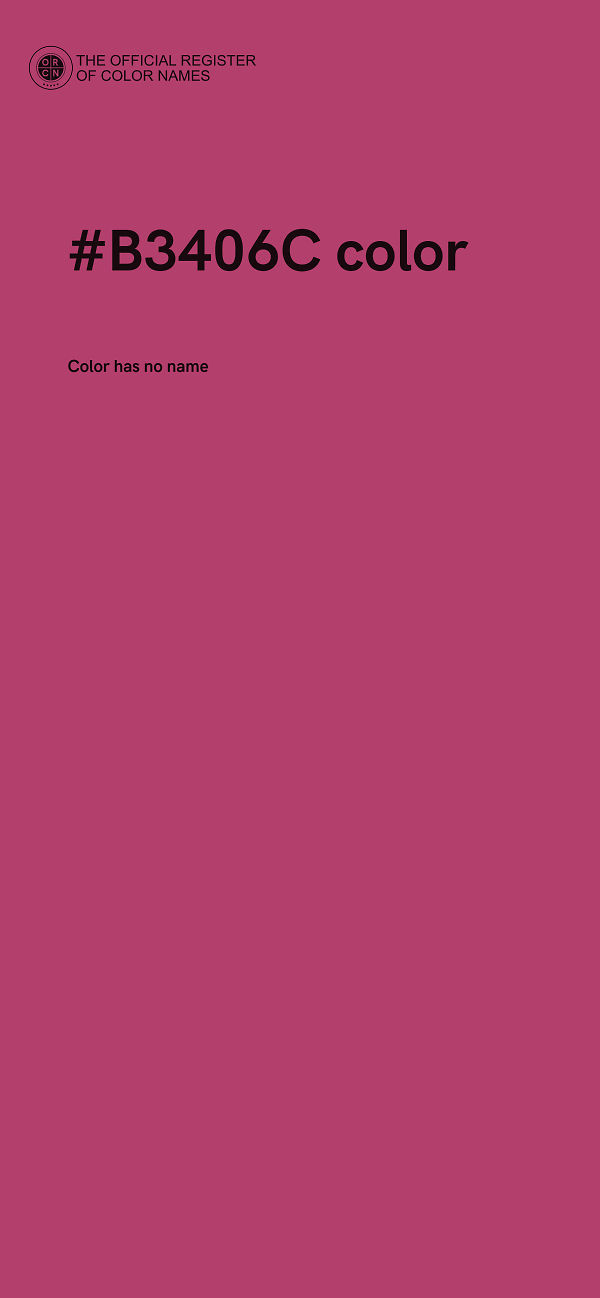 #B3406C color image