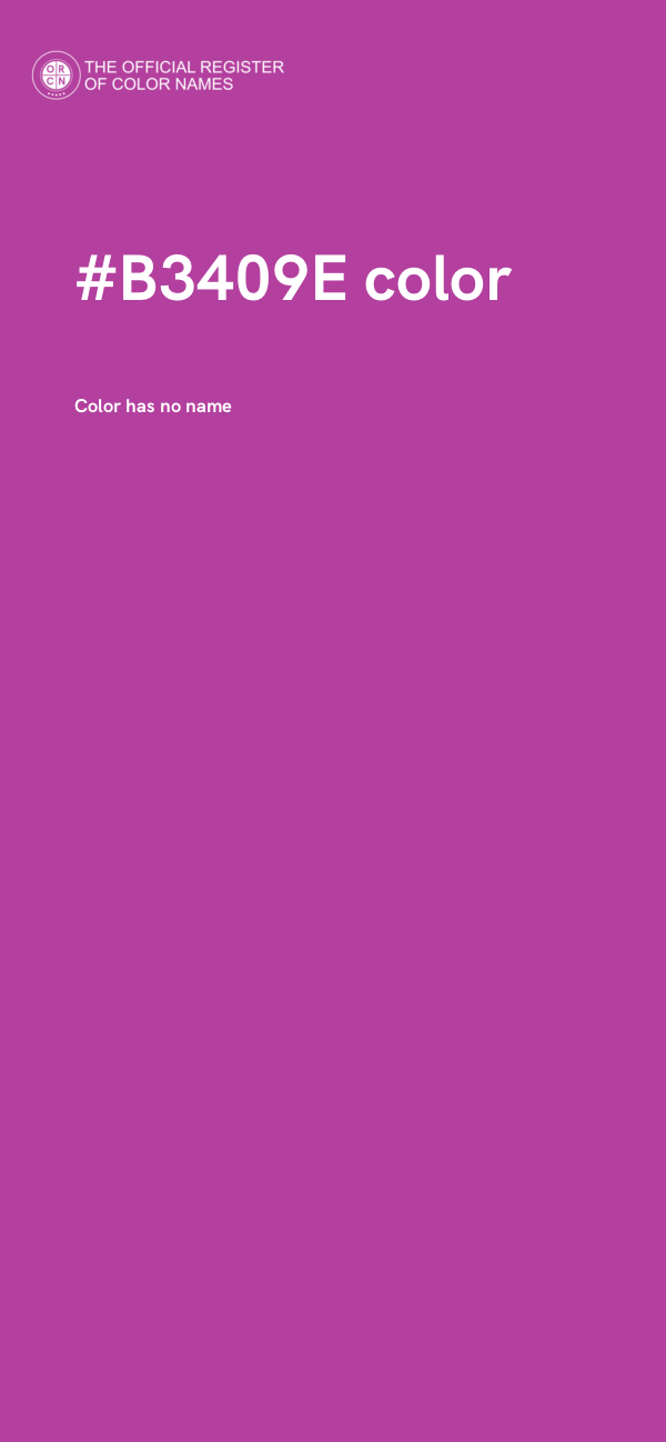 #B3409E color image