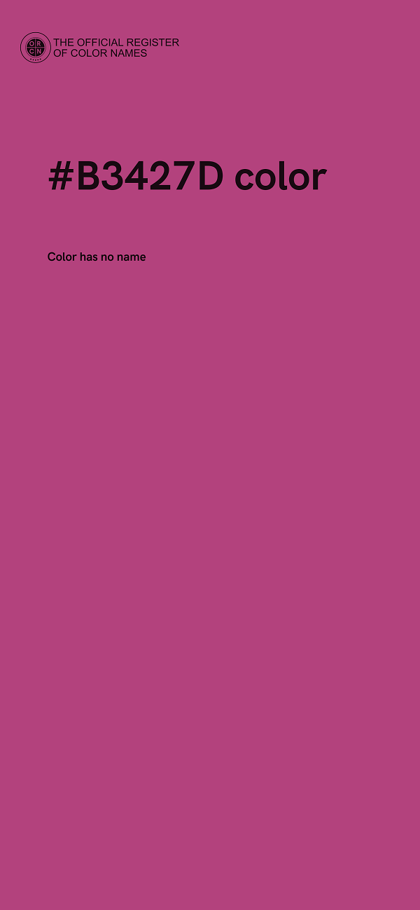 #B3427D color image