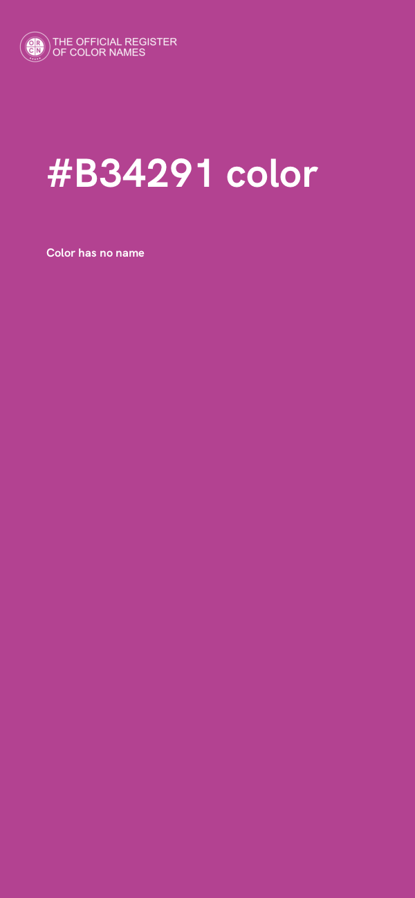 #B34291 color image