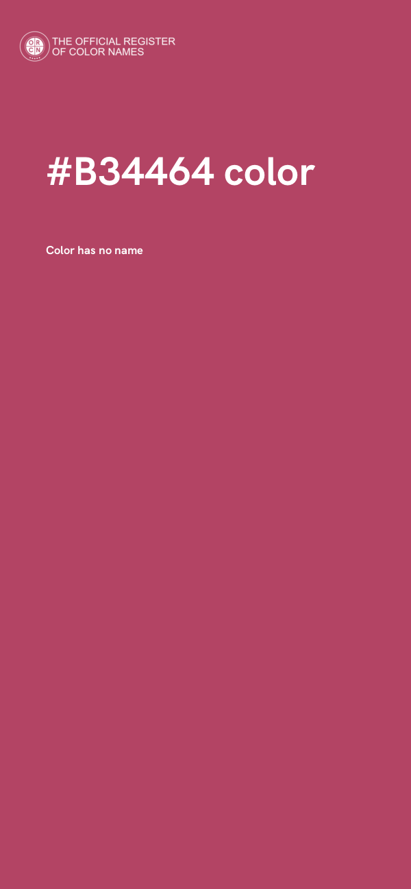 #B34464 color image