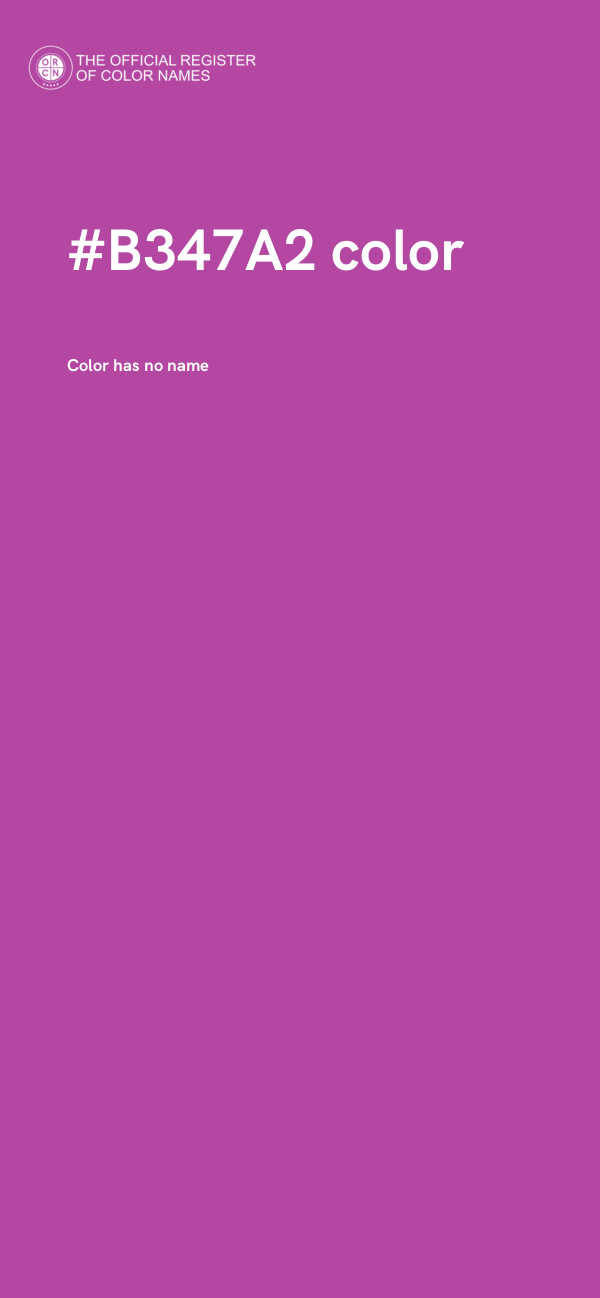 #B347A2 color image