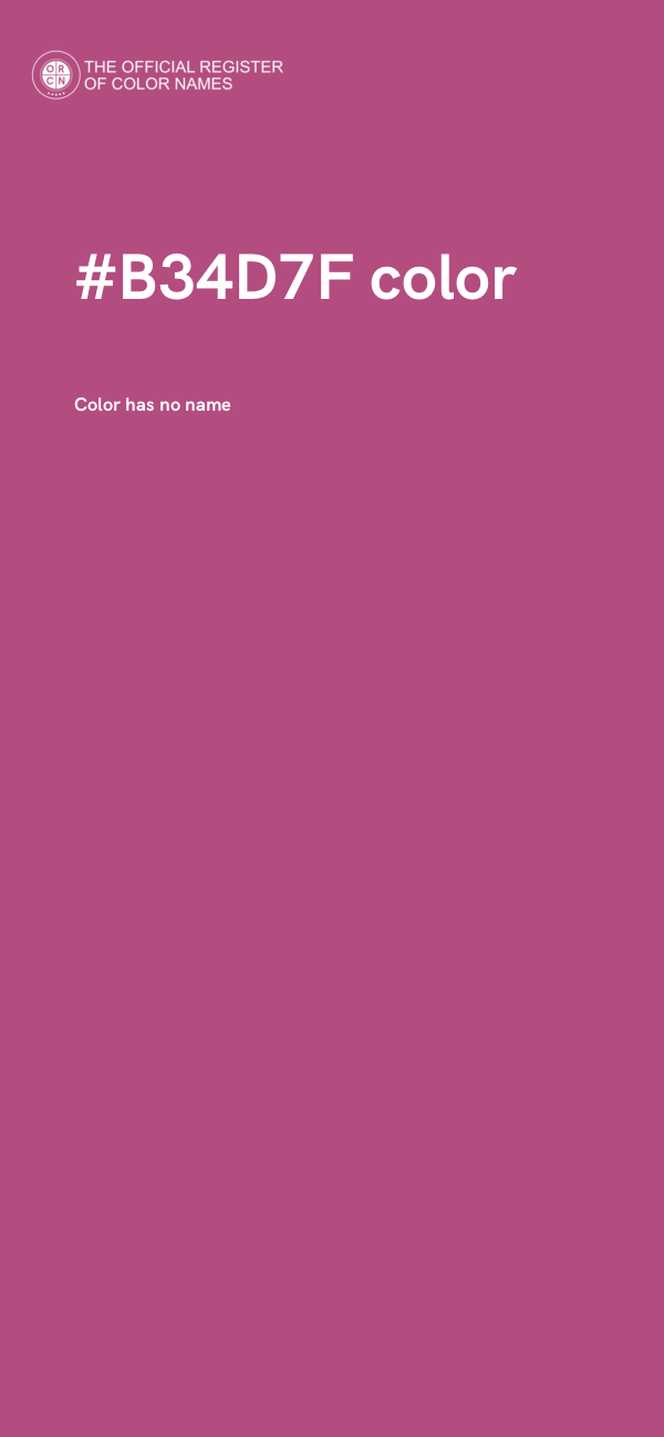 #B34D7F color image
