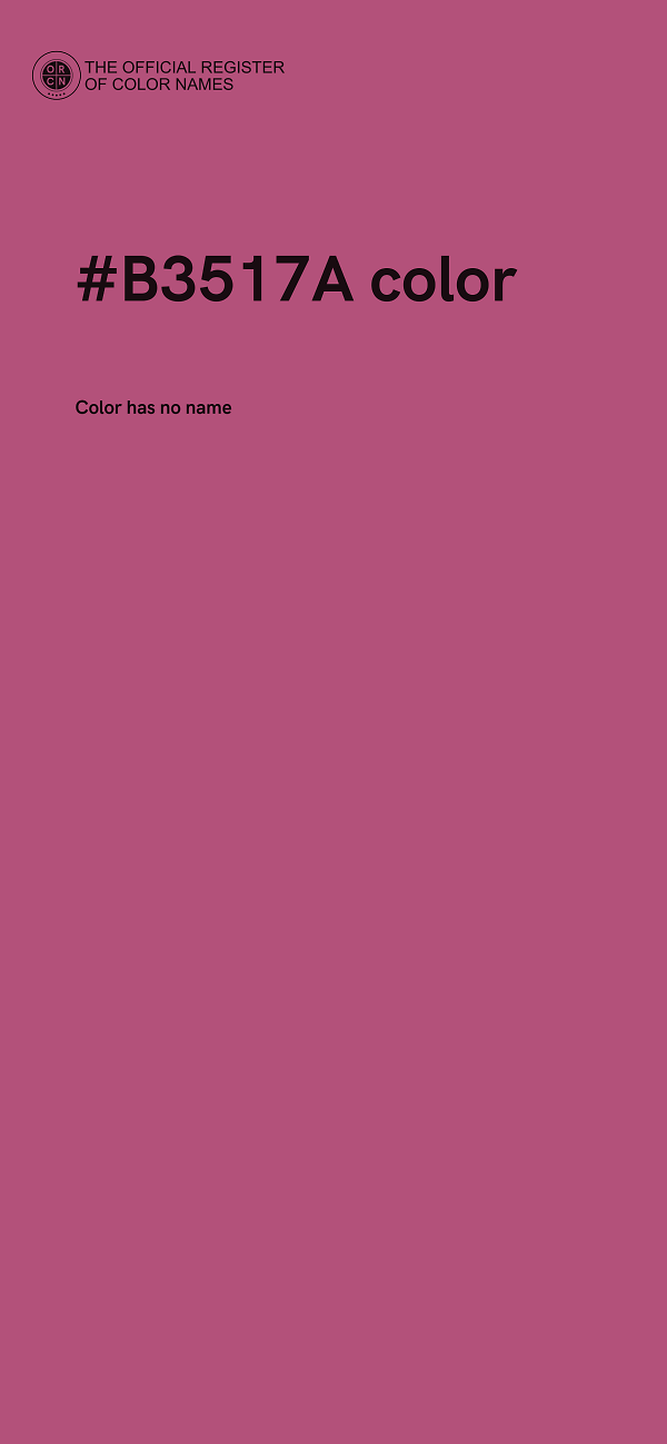#B3517A color image