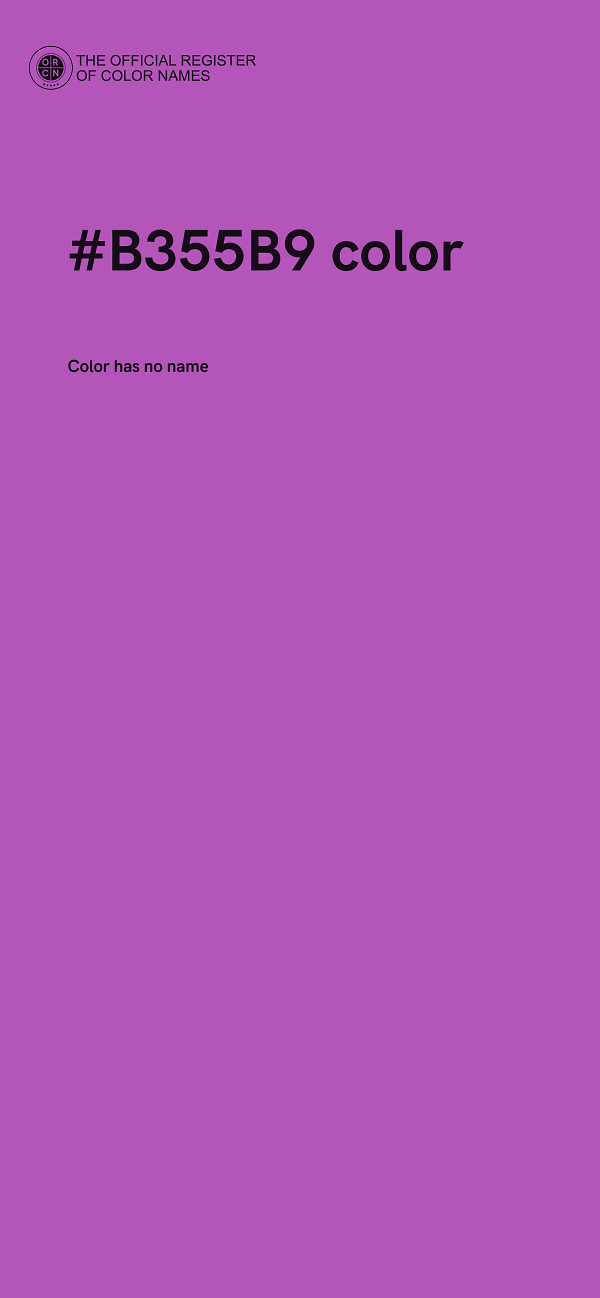 #B355B9 color image